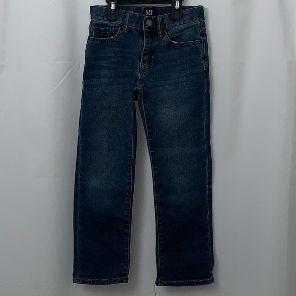 Boys Gap Medium Wash Straight Jeans Size 7 GUC - Picture 2 of 9